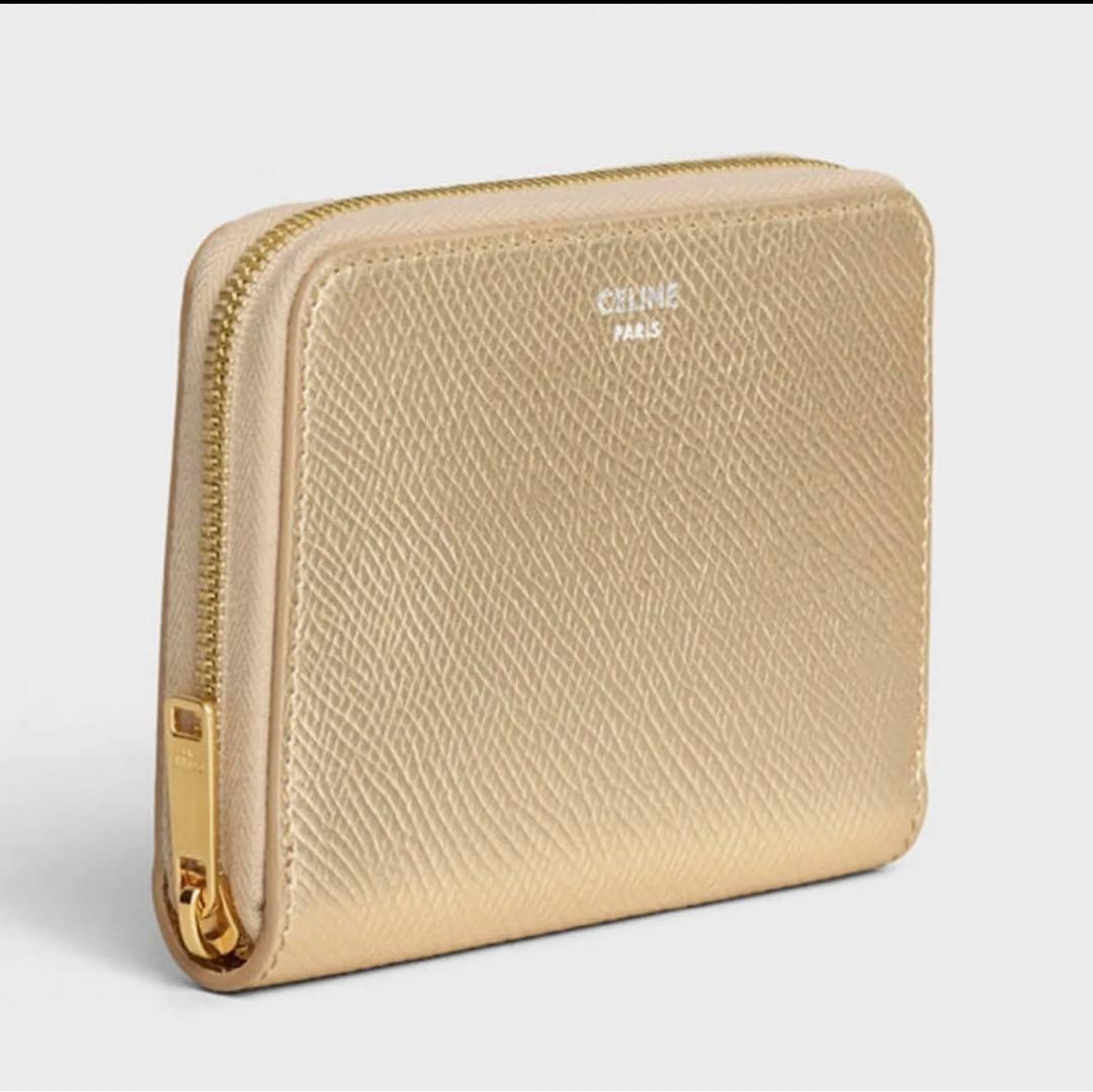 セリーヌ　パース　ゴールド　未使用