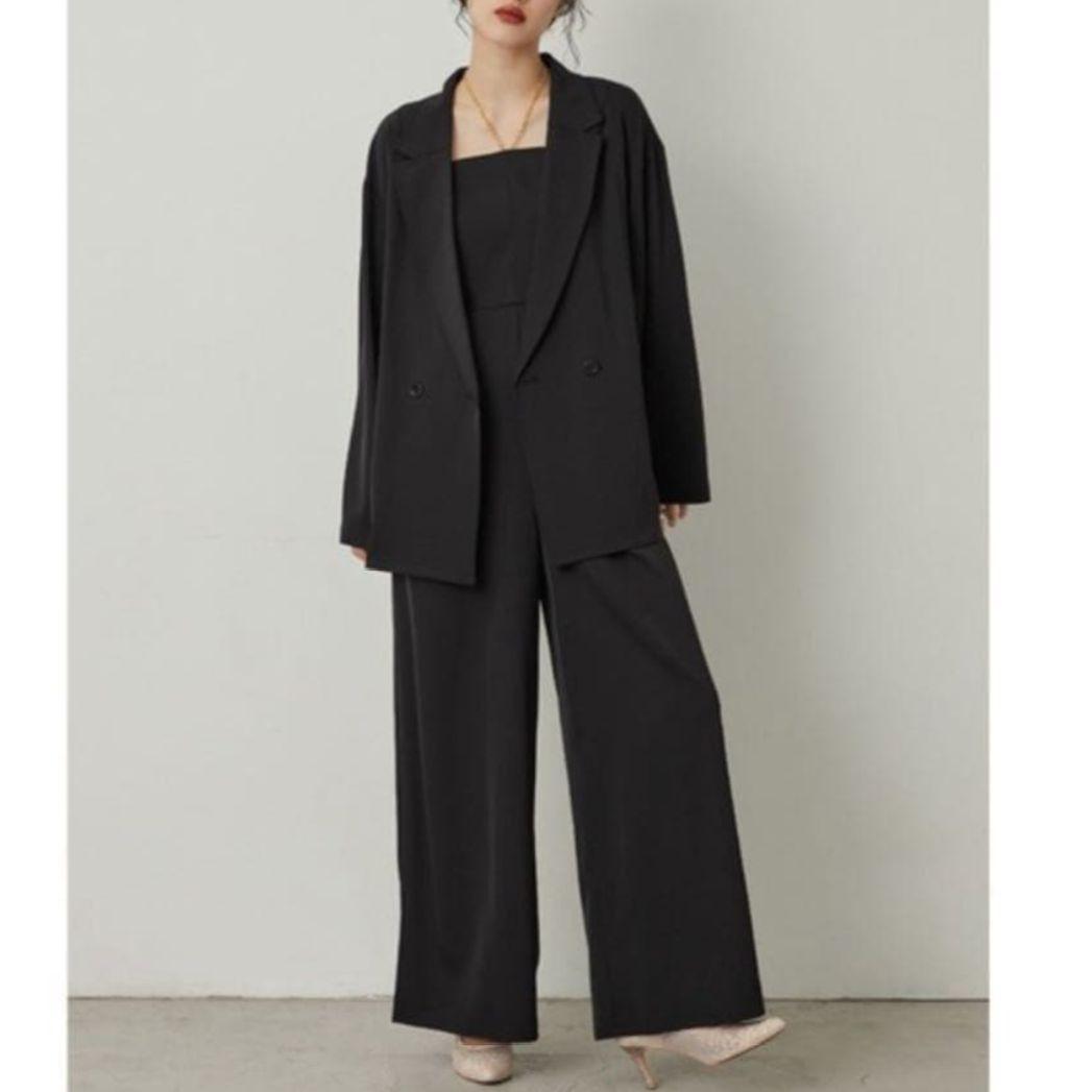 【kana / niana】 プラクティカルセットアップ パンツドレス 結婚式