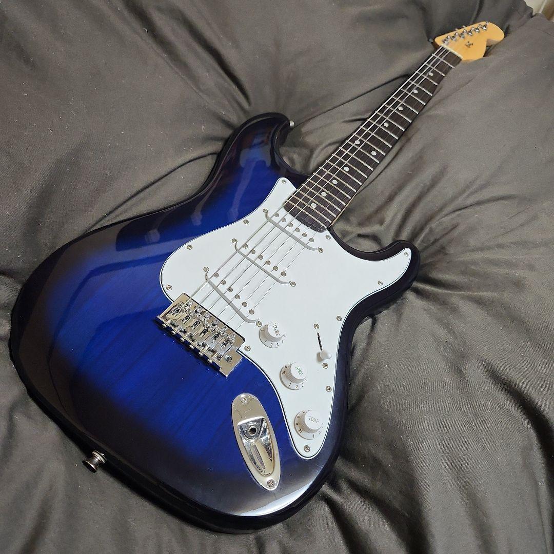 分解整備調整済 ストラトキャスタータイプ ブルーバースト