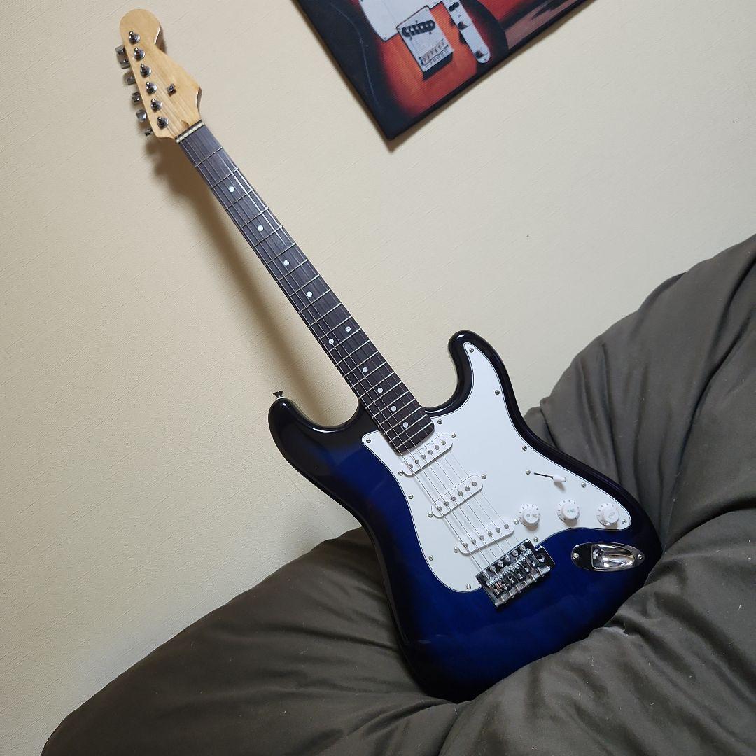 分解整備調整済 ストラトキャスタータイプ ブルーバースト