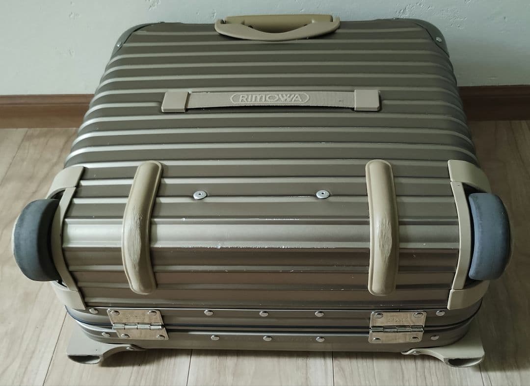 ◎希少◎美品★RIMOWAリモワ★トパーズチタニウムビジネストロリー★2輪TSA