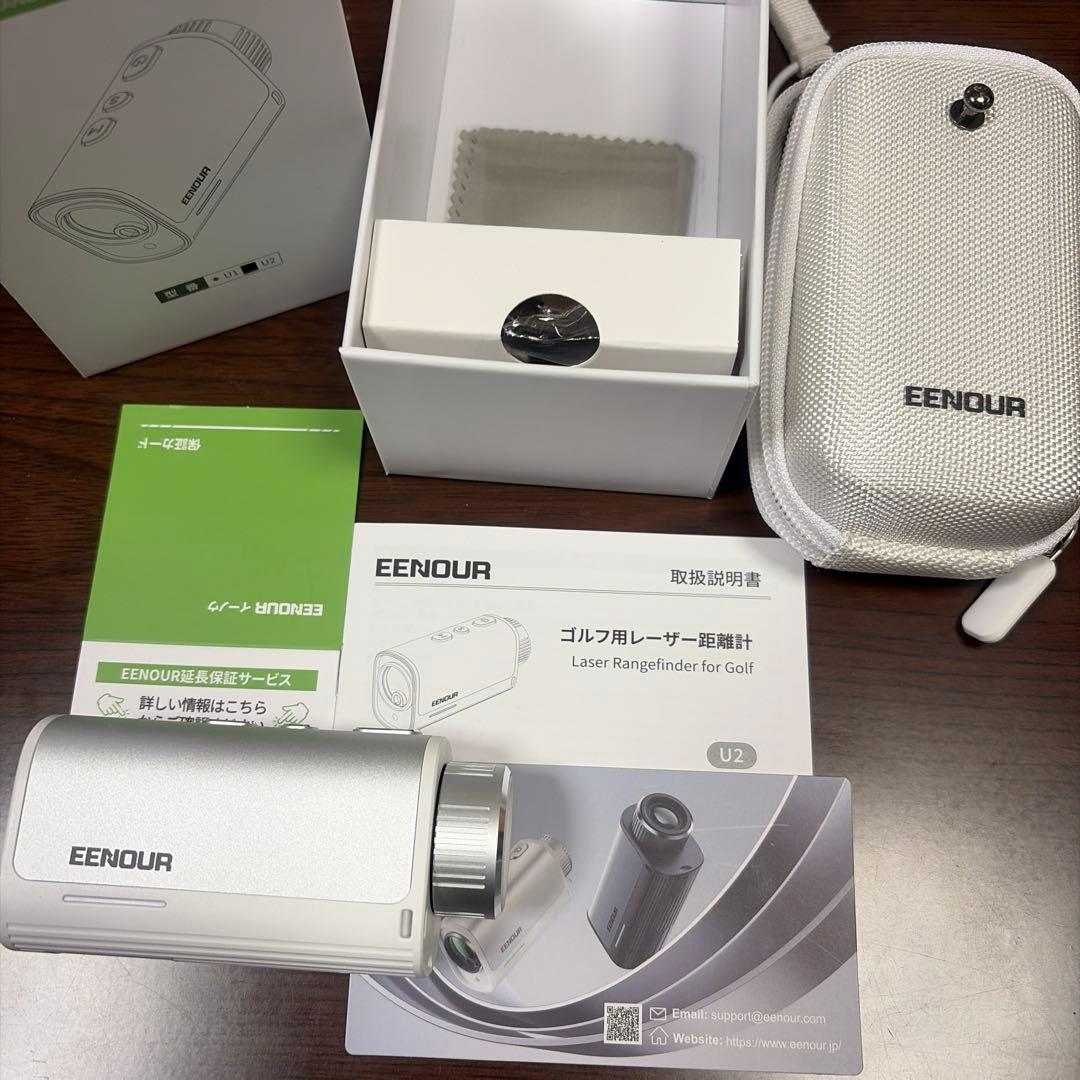 EENOUR ゴルフ用レーザー距離計 U2 ホワイト 美品