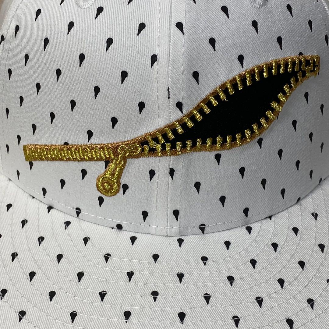 NEW ERA × JOJO 黄金の風 コラボキャップ M/Lサイズ ホワイト