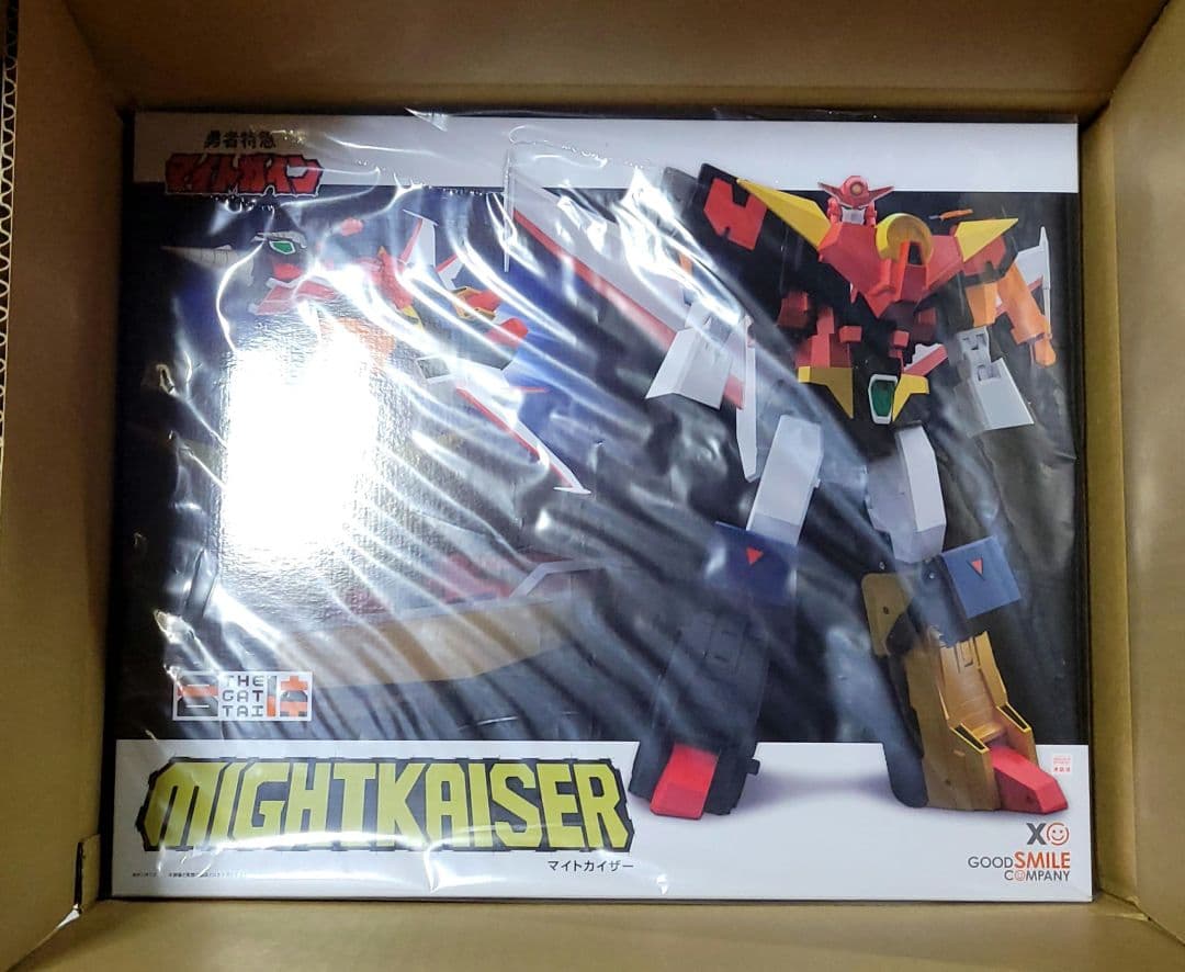 THE 合体　マイトガイン&マイトカイザー & カイザーキャリア セット