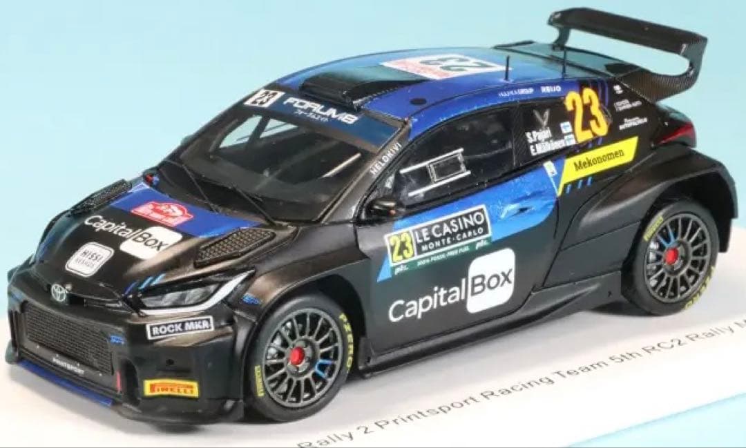 1/43 トヨタ GR ヤリス ラリー2 Rally2 チャンピオン2024