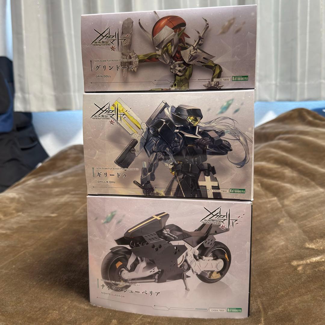 コトブキヤ 無限邂逅メガロマリア 3種セット