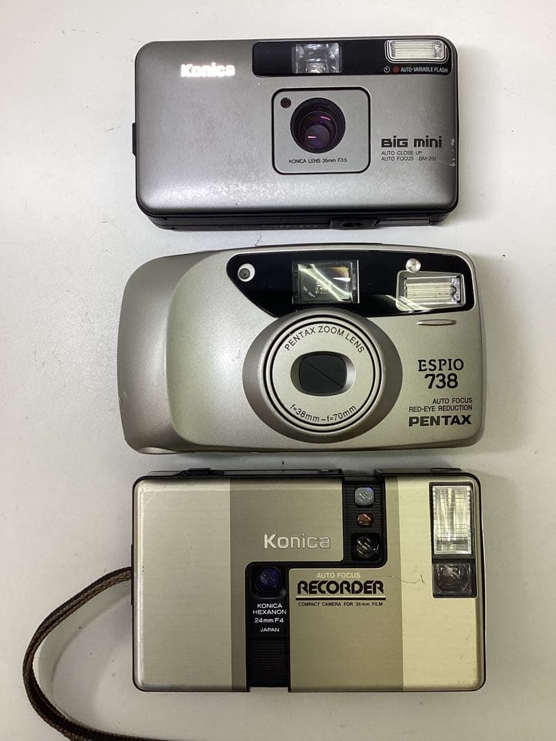 d*7様 フィルムカメラ 3台セット Konica Big Mini, Pent