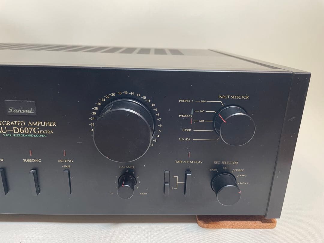 サンスイ プリメインアンプ AU-D607G EXTRA