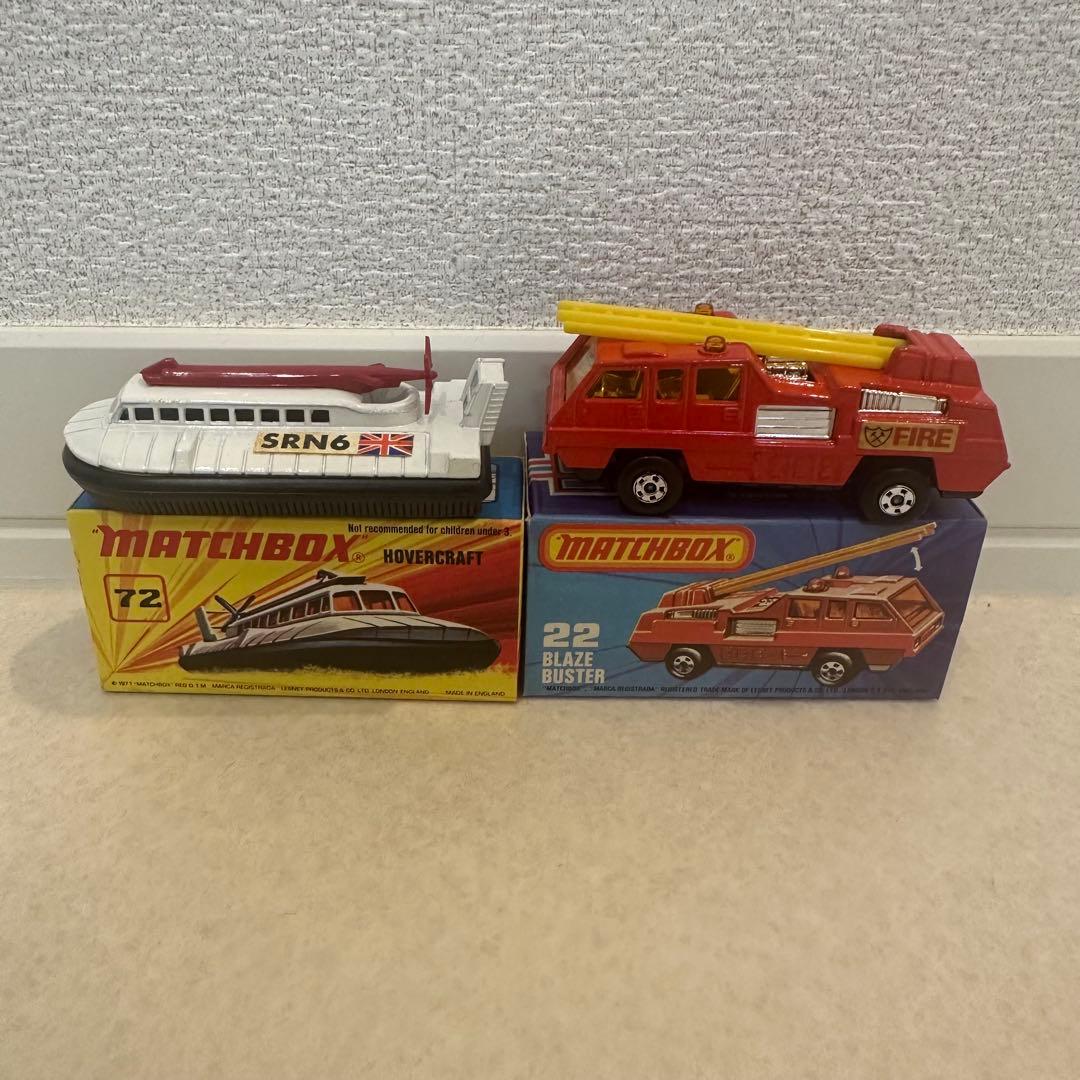 MATCHBOX ミニカーセット 4台入り　年代物　希少　レトロ玩具