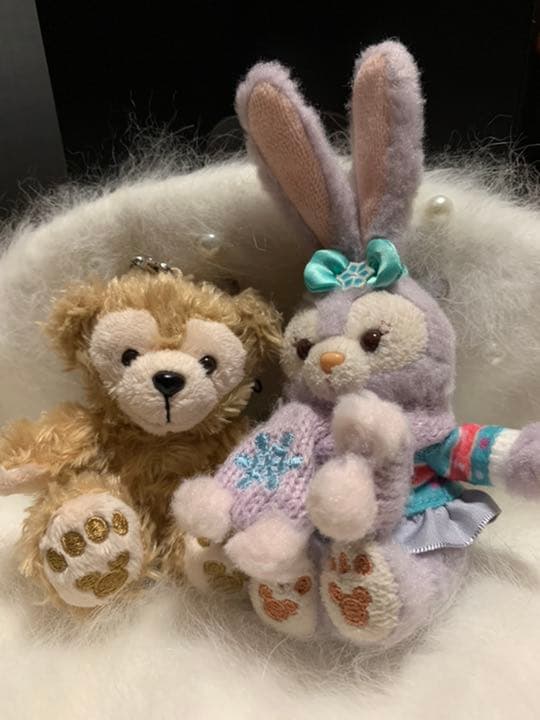 ディズニーシー　2018  クリスマス　ステラルーのストラップ　ダッフィー