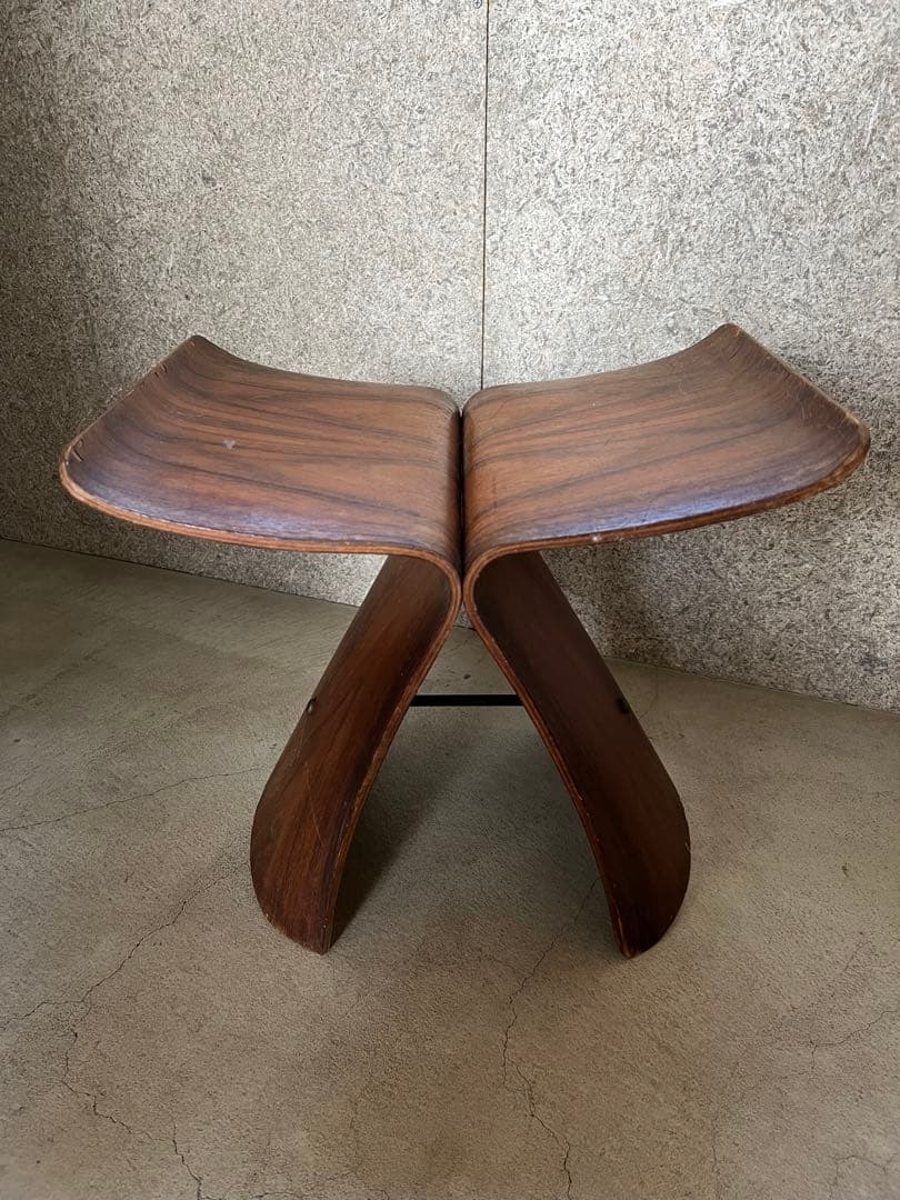 ビンテージバタフライスツール 柳宗理 希少オリジナルモデル 天童木工