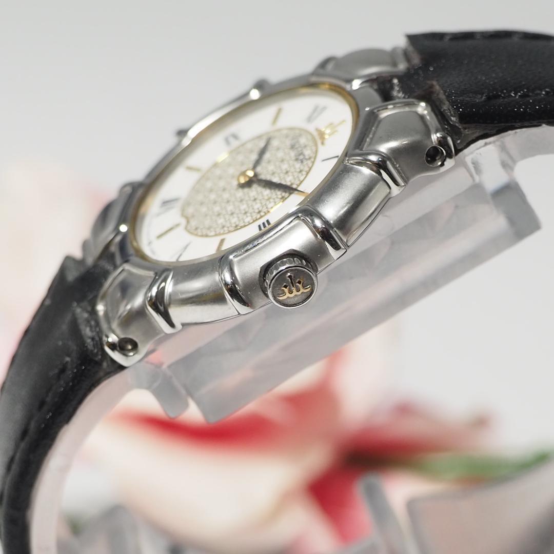 クレドール CREDOR セイコー 革ベルト レディース腕時計 シルバー 692