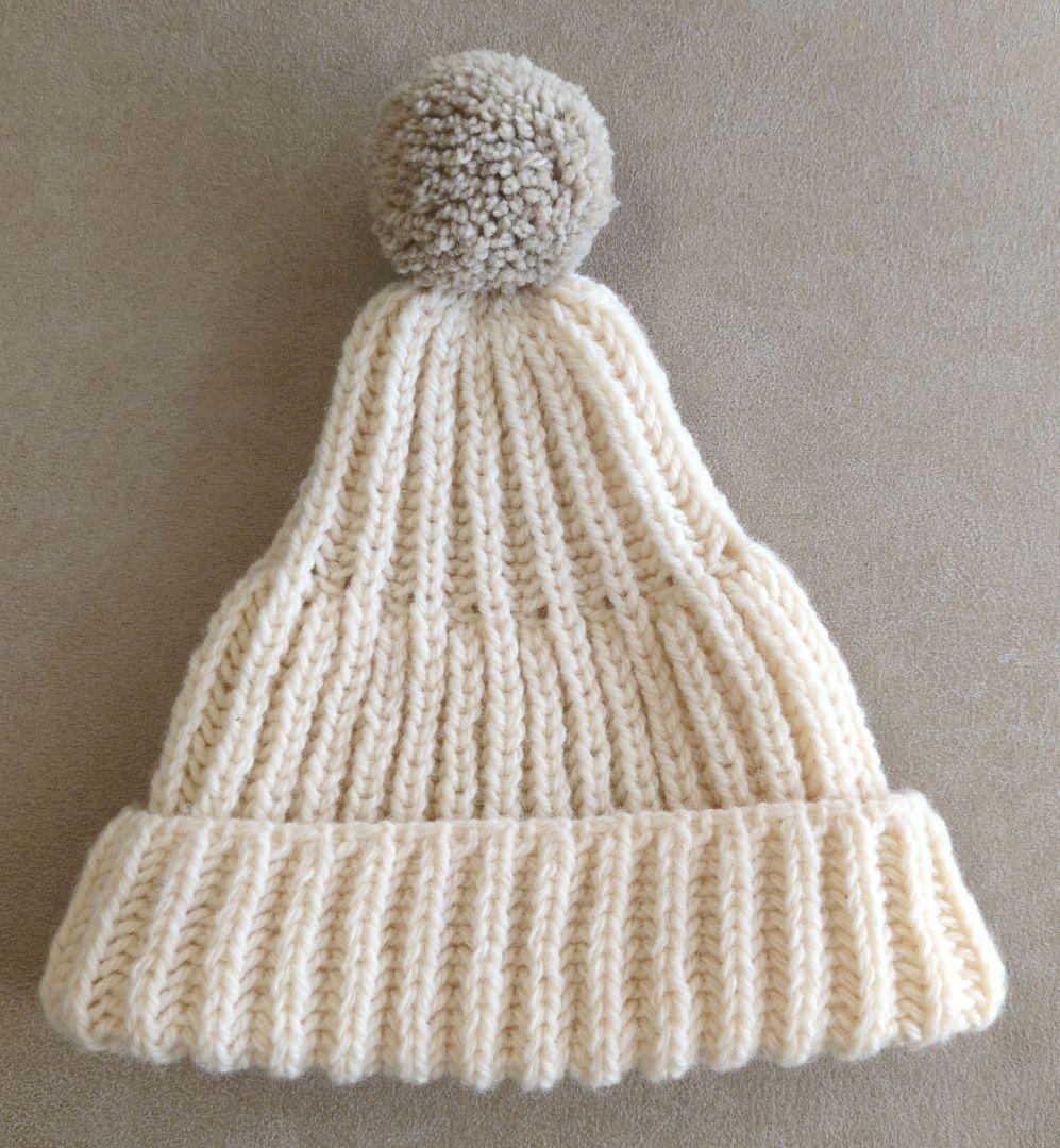 KESENNUMA KNITTING 気仙沼ニッティングのポンポン帽子