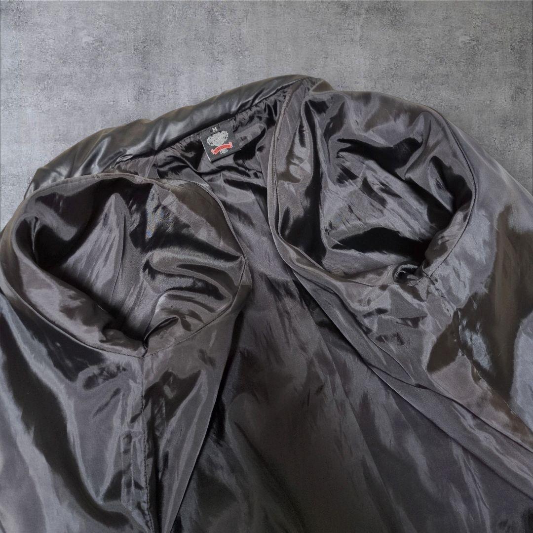 y2k 光沢 キルティング スタンド ブルゾン gimmick 短丈 お兄系