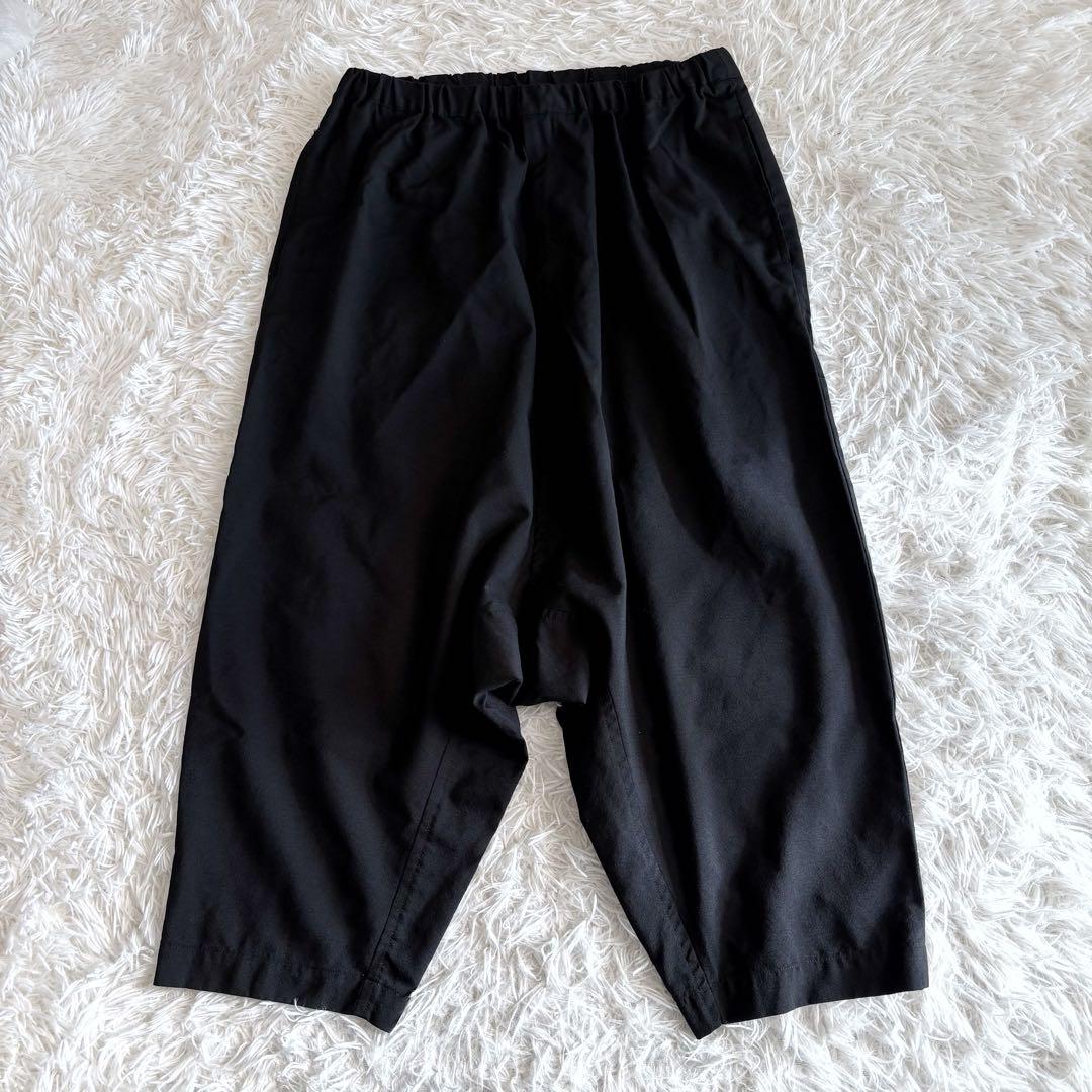 美品 ブラックコムデギャルソン ワイド サルエルパンツ AD2020 黒 L