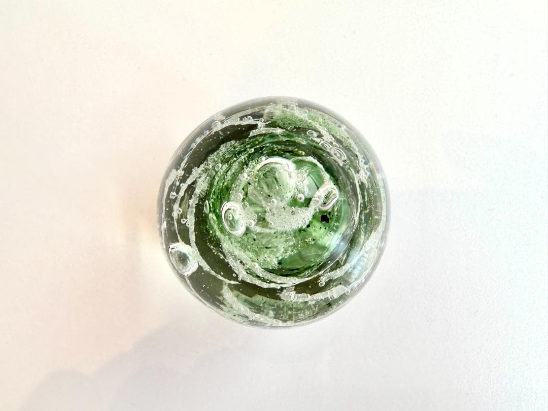 おおやぶみよ ガラスエッグオブジェB