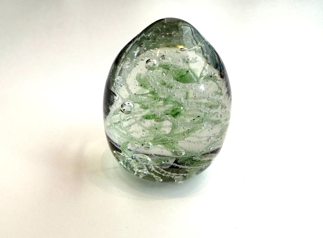 おおやぶみよ ガラスエッグオブジェB