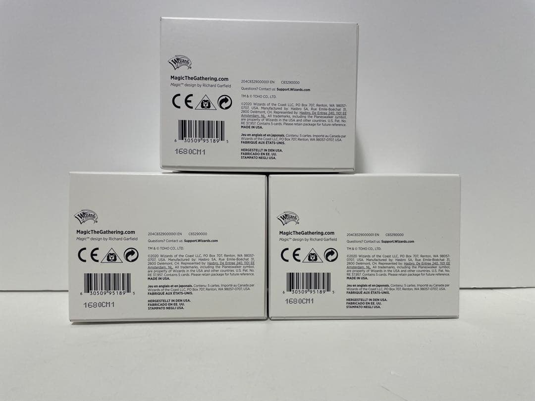 SECRET LAIR \"The Godzilla Lands\" 3個セット