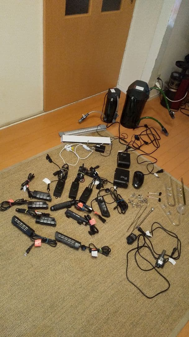 エーハイム　2215 2211フィルターNX003N3台ヒーターまとめて