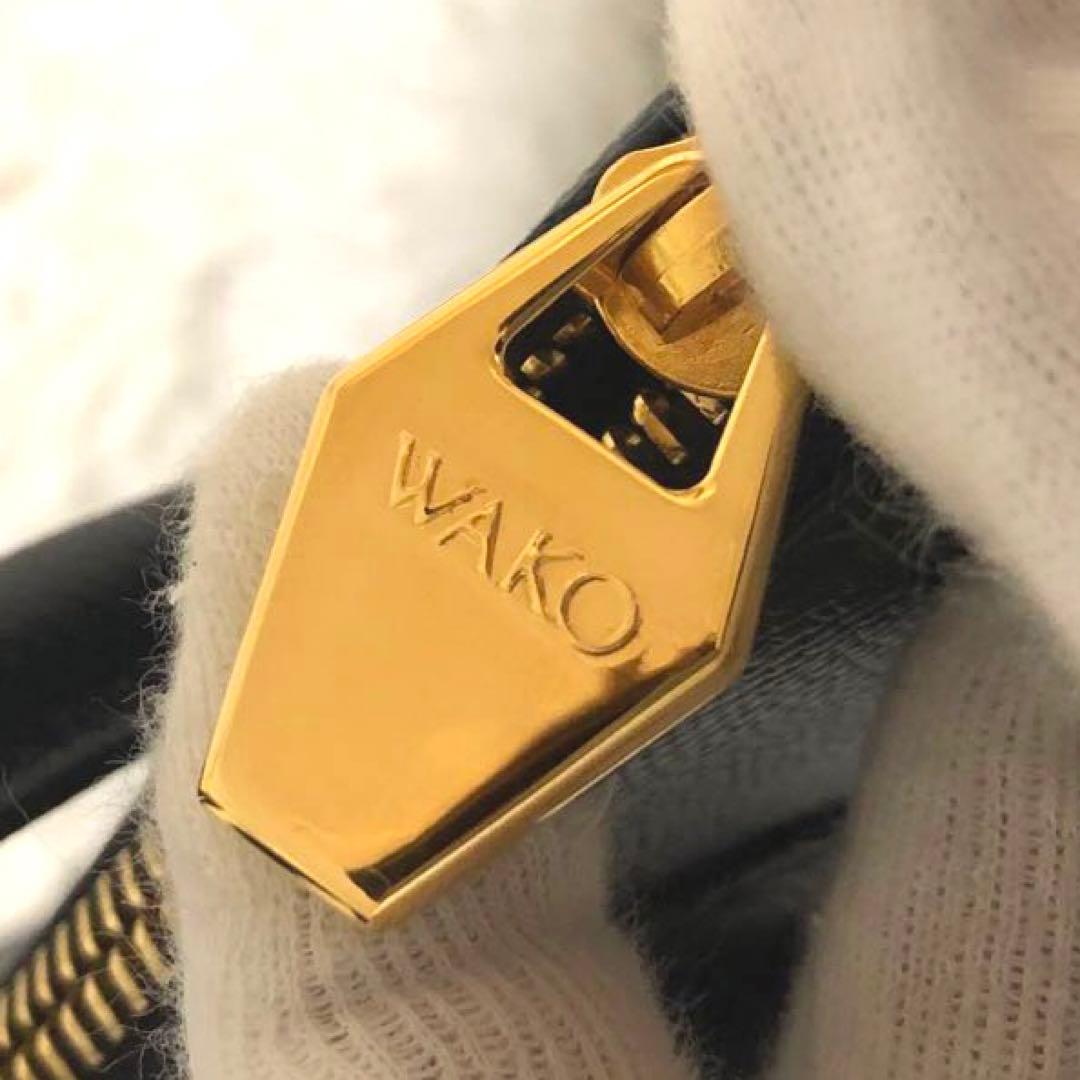 未使用✨銀座 和光 レザー ハンドバッグ ブラック