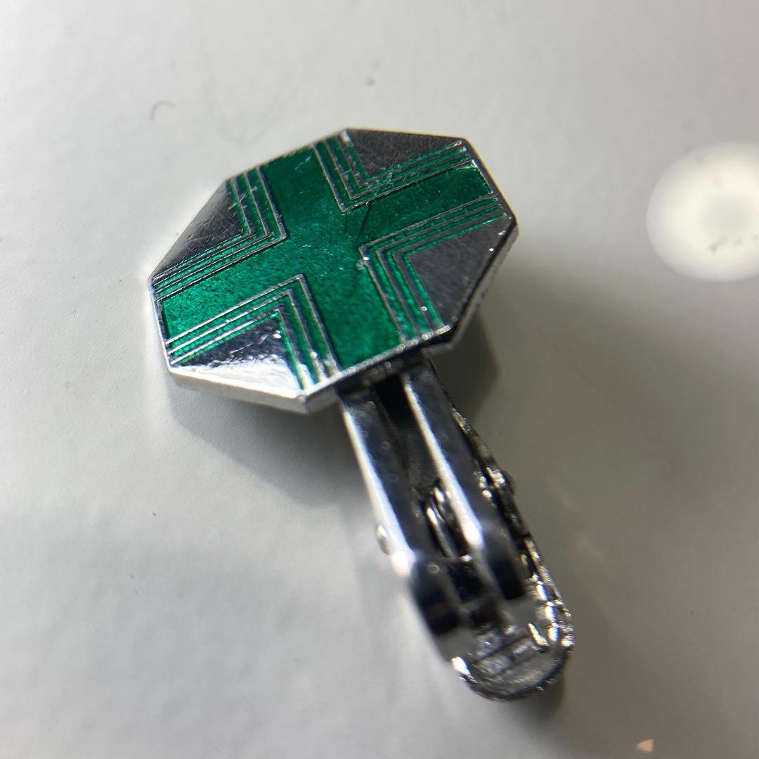 日本航空【JAL】純銀製「安全運航に祈りをこめて」ネクタイピン［希少］