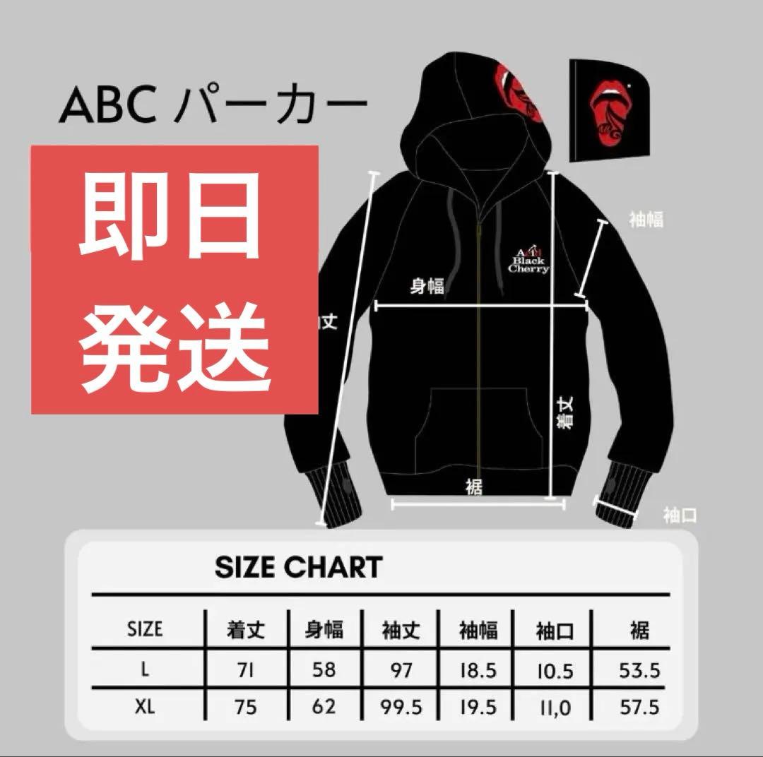 ABC パーカー Acid Black Cherry 2026 yasu