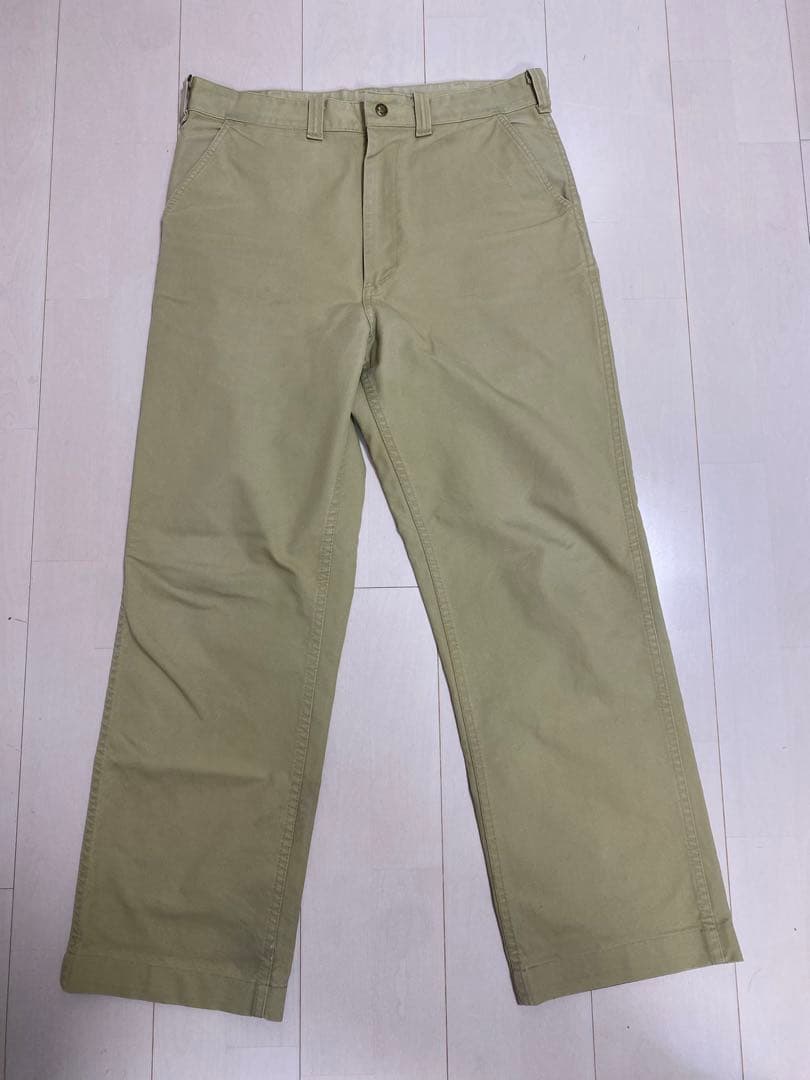 美品　古着　90's FILSON チノパン　34インチ　タロンジップ