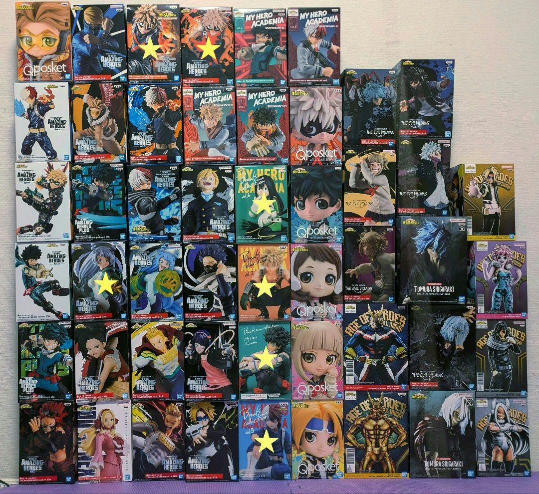 僕のヒーローアカデミア　フィギュア　まとめ売り 50点　爆豪勝己　緑谷出久