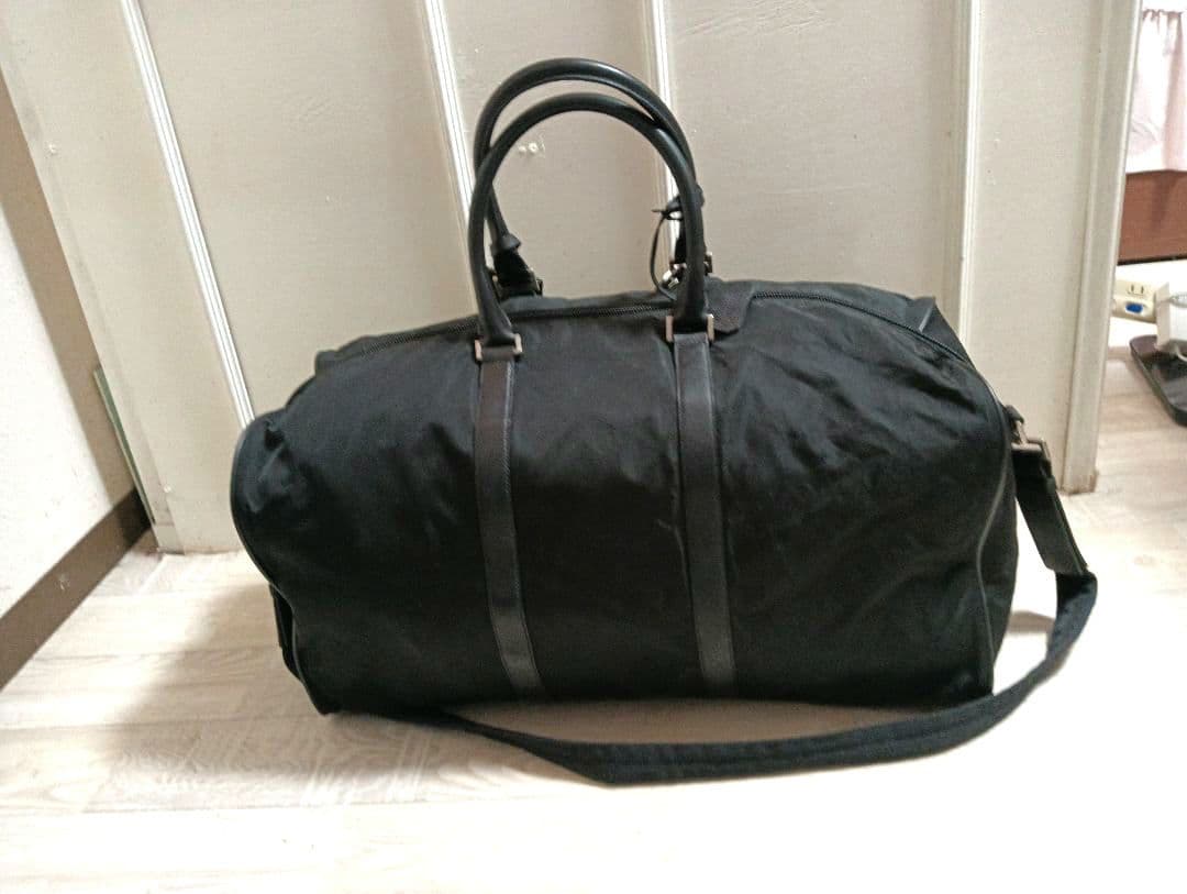 PRADA 2wayブラック ボストンショルダーバッグ★美品★