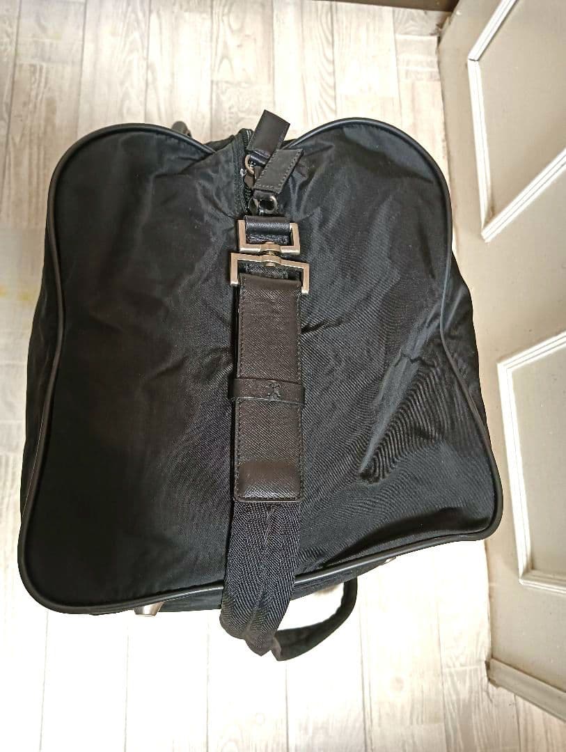 PRADA 2wayブラック ボストンショルダーバッグ★美品★