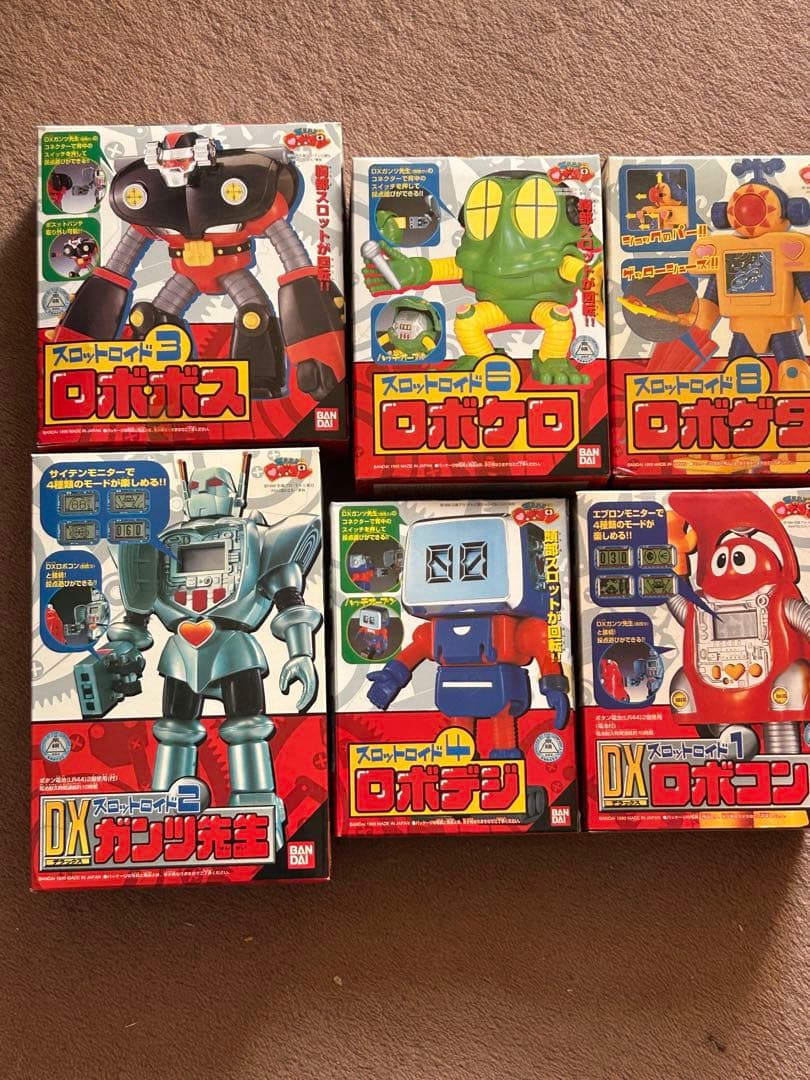 燃えろロボコンスロットロイド６個セット