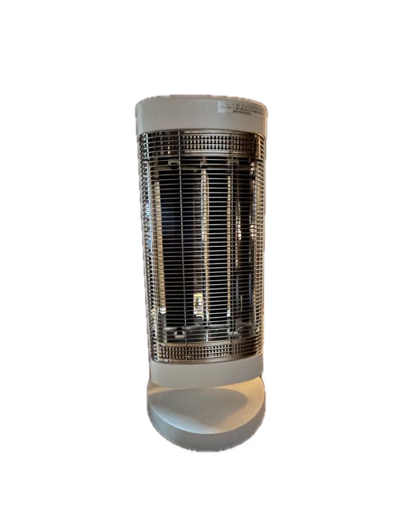 タワー型電気ヒーター ホワイト(エスケイジャパン 2灯シーズヒータ)