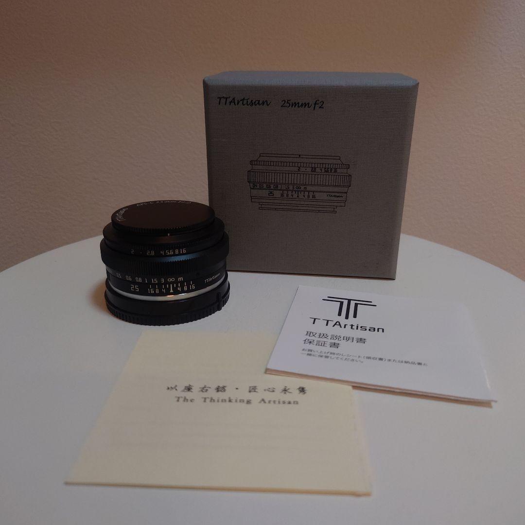 TTArtisan 25mm F2 単焦点レンズ