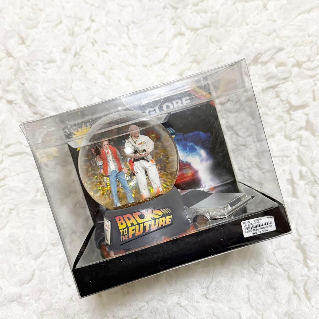 バックトゥザフューチャー スノードーム ニコアンド デロリアン bttf