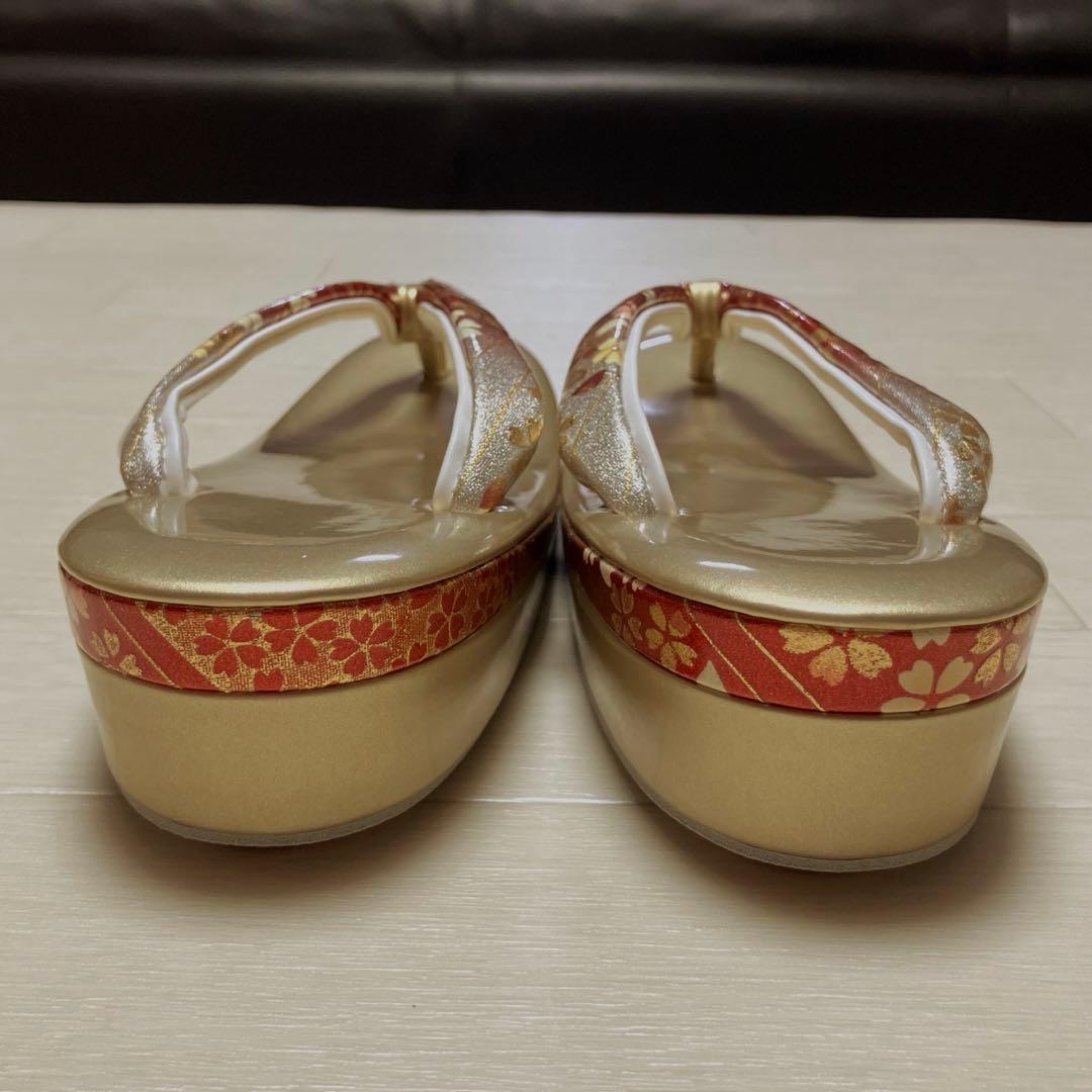 《未使用》草履バッグセット　成人式　日本製　24センチ