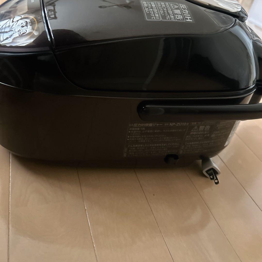 象印　Zojirushi NP-ZU10 炊飯器 ブラウン　美品