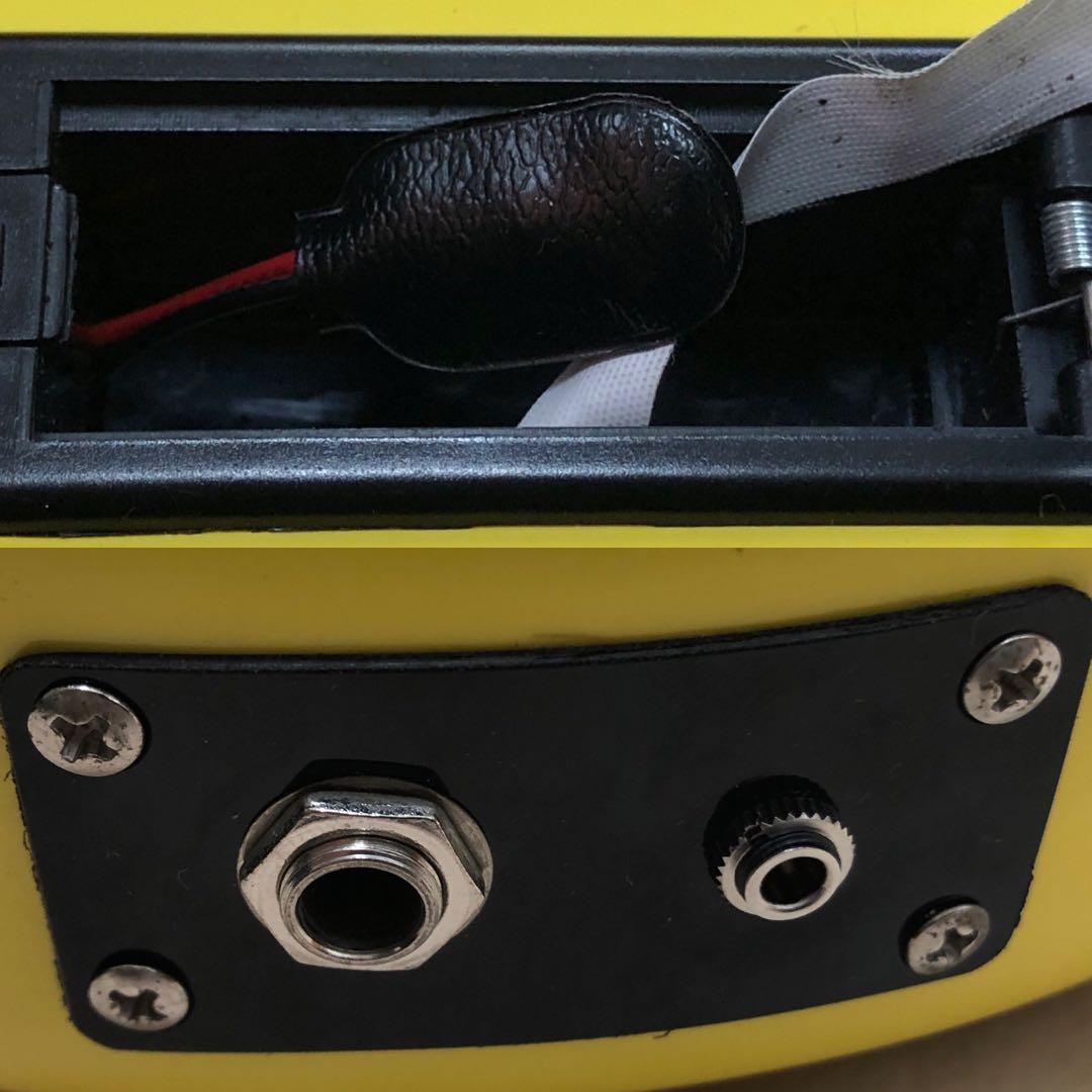 【超美品！！】ZO-3 イエロー アンプ内蔵ミニギター 専用ソフトケース付