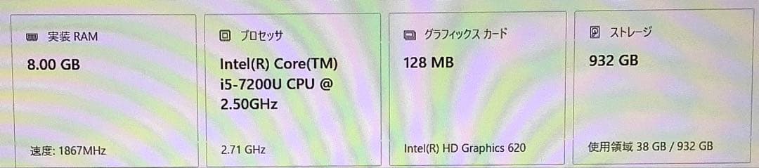 Windowsノート本体 Let's note CF-SZ6 Win10Pro SSD1T