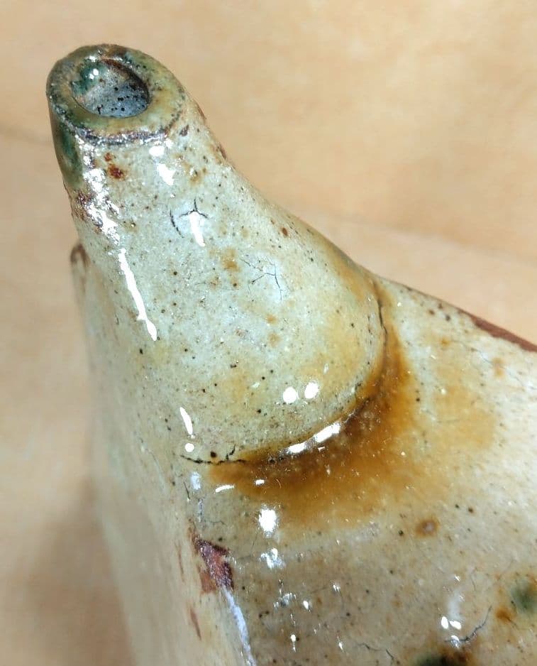 【本物保証】金城次郎 魚紋抱瓶 共箱 栞 壷屋焼 やちむん 人間国宝 無傷