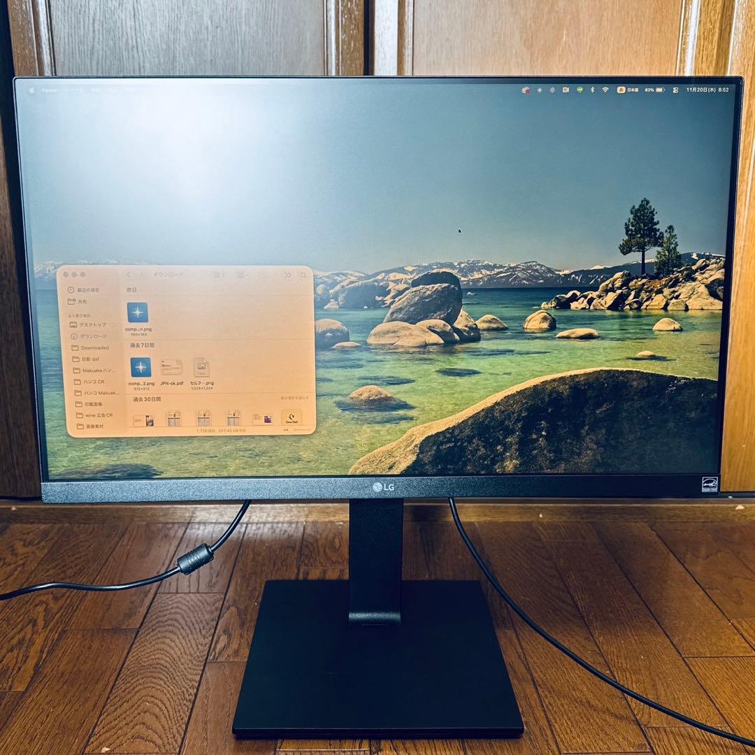 テ*ー様 【未使用に近い】LG 24BL650C USB-C給電対応 モニター