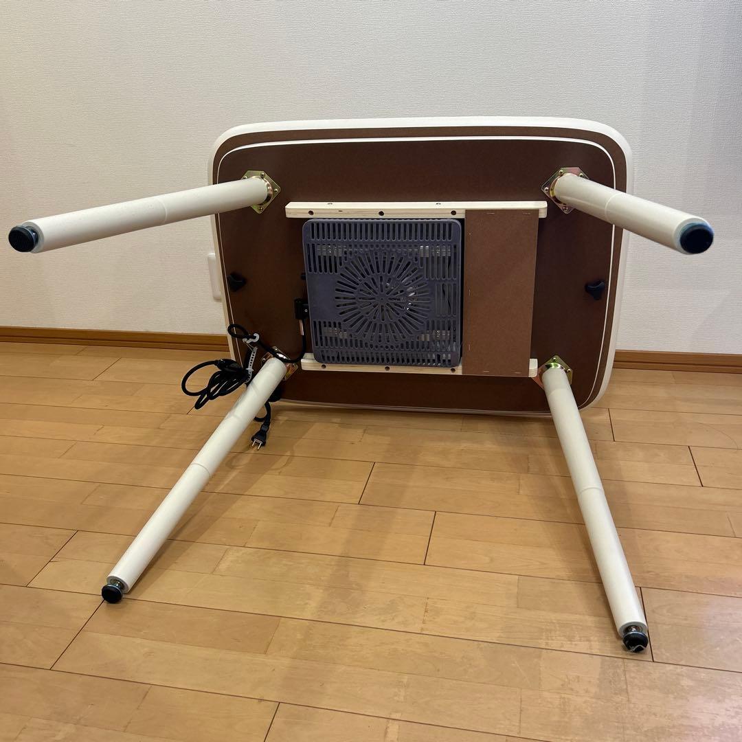 ニトリ　こたつテーブル　ホワイトウォッシュ