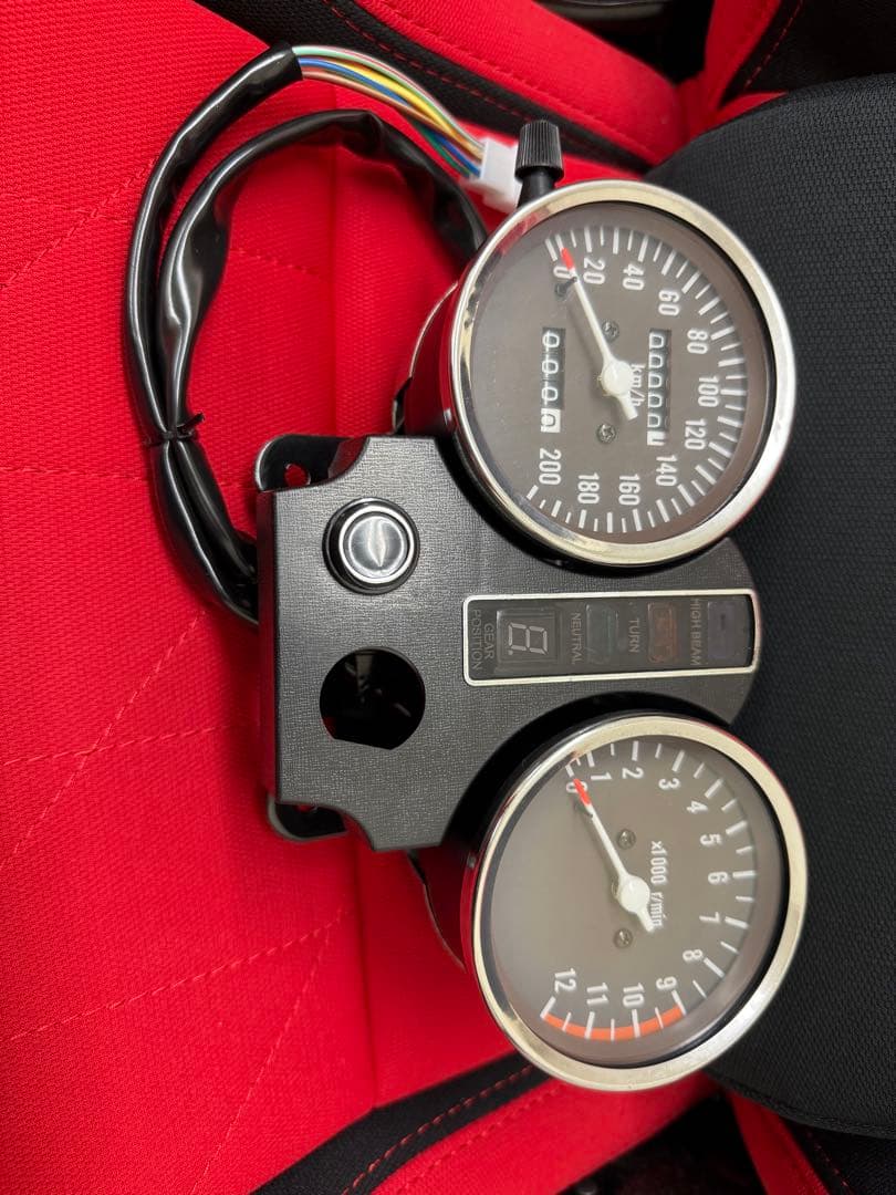 GS400 リプロ　メーター スピード　タコ　送料込み