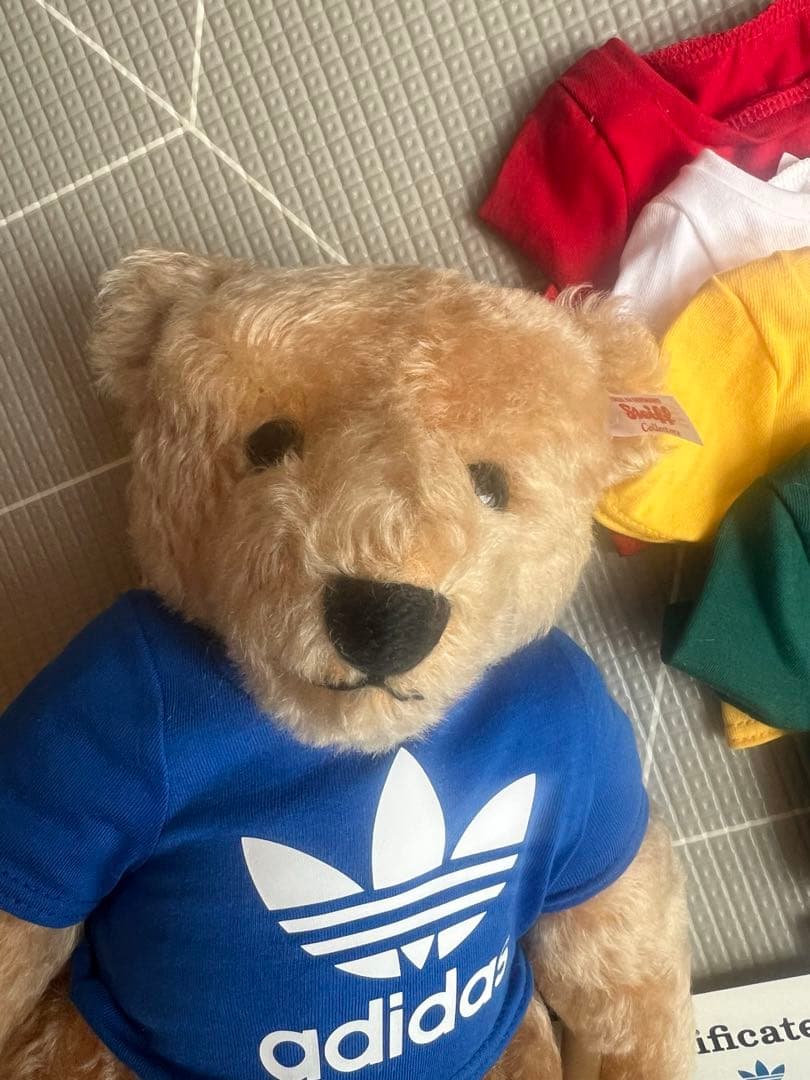 限定品★ シュタイフ×アディダス コラボテディベア