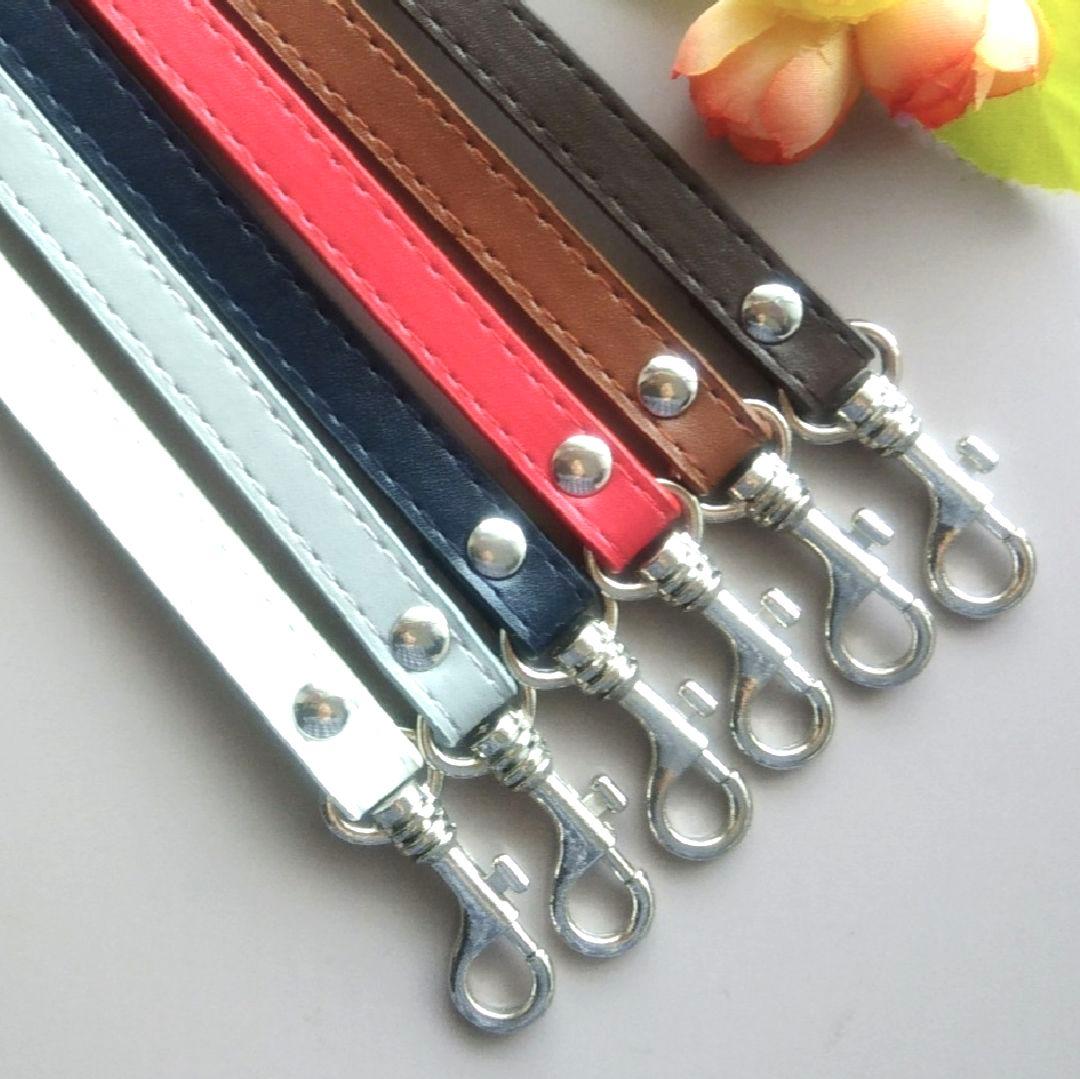 バッグ用 ショルダーストラップ 紐 単品 がま口口金 スマホ 肩紐 シルバー
