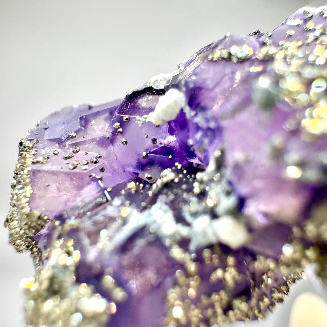 545 中国 内モンゴル産 フローライト&パイライト