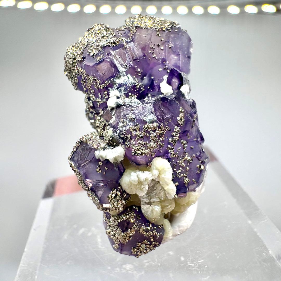 545 中国 内モンゴル産 フローライト&パイライト