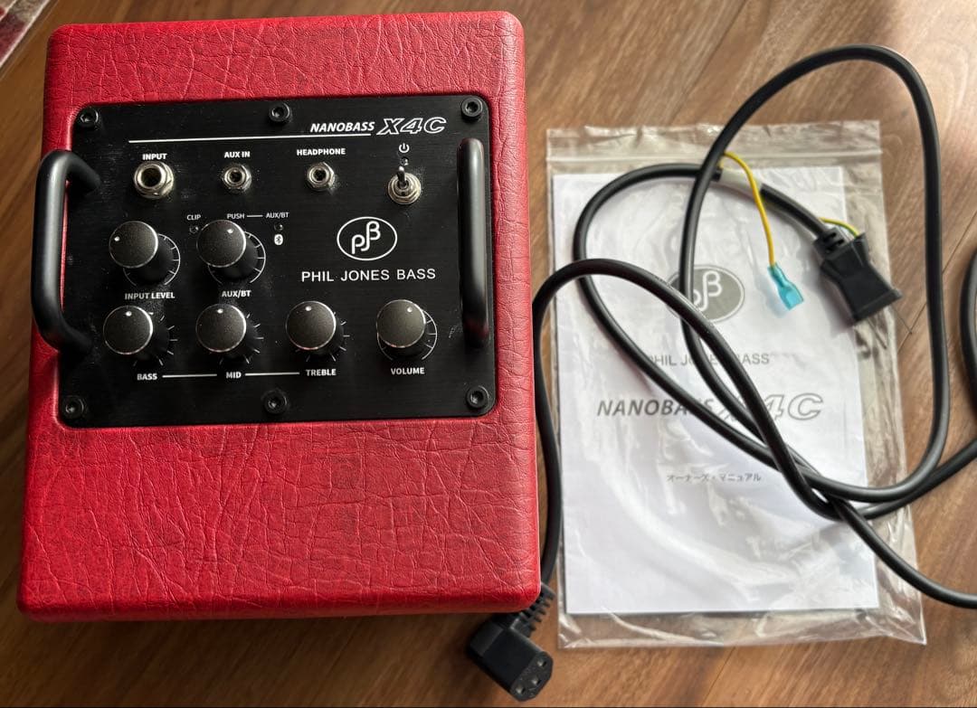 ベース Phil Jones Bass NANOBASS X4C Red