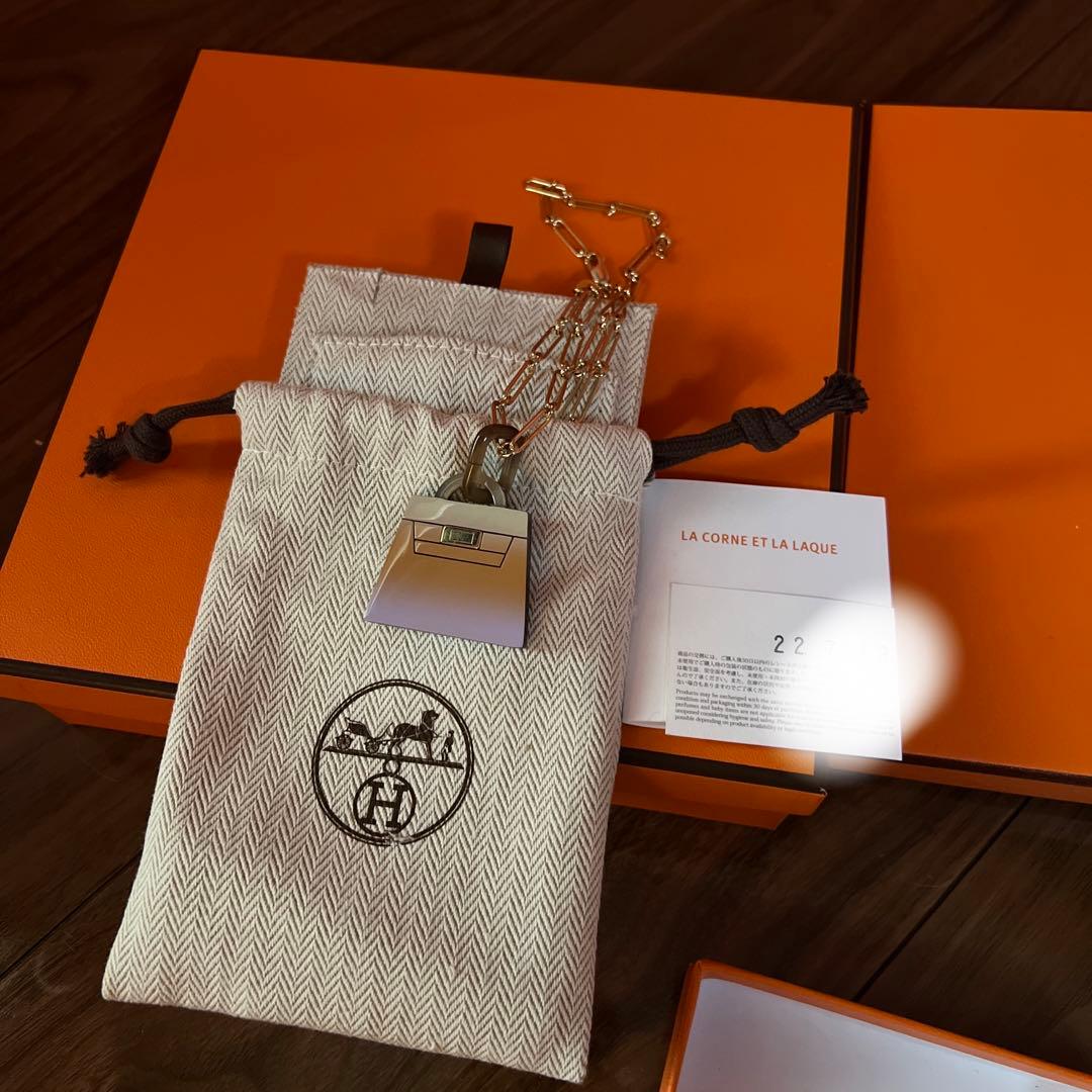 HERMES ネックレス　ペンダント　フュージョン　アミュレット