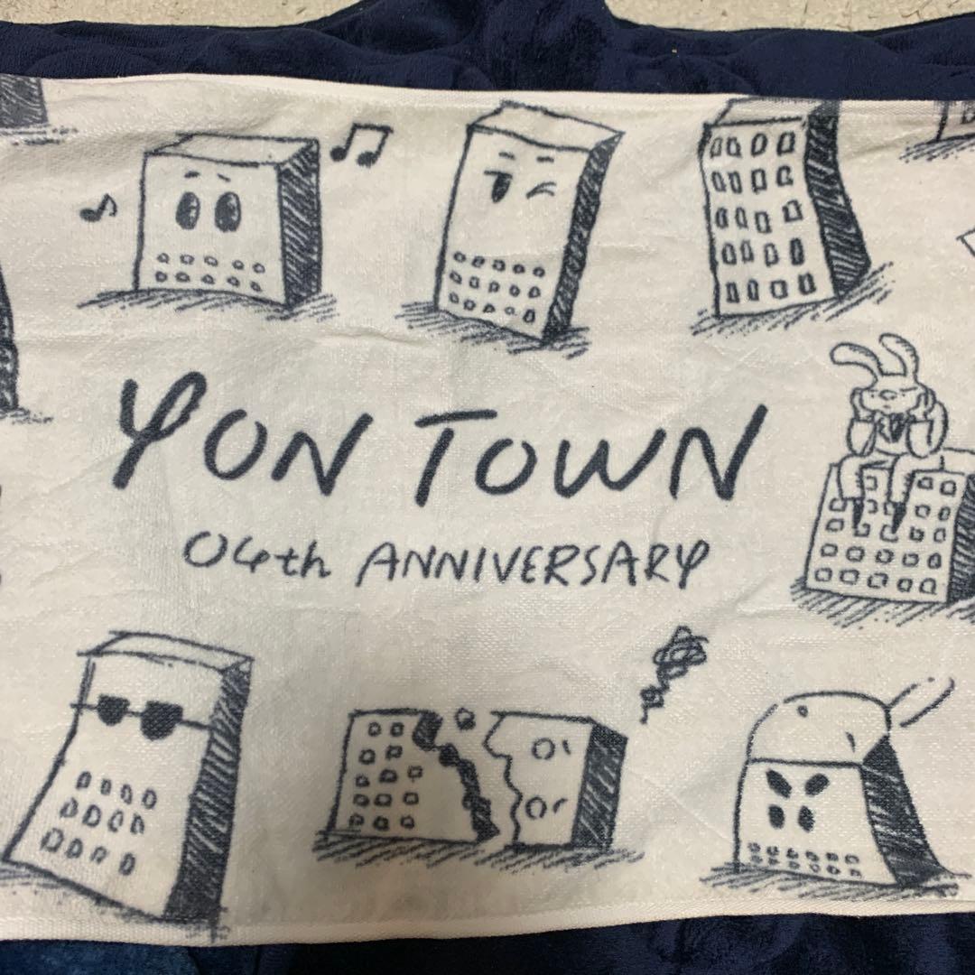 YON TOWN 04th ANNIVERSARY タオル Tシャツ