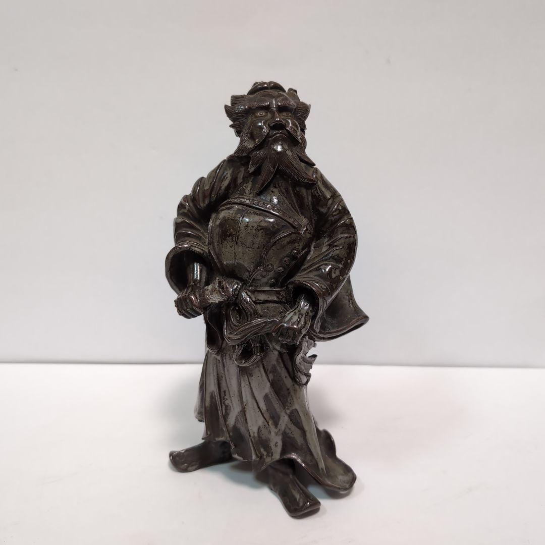 【骨董品】備前焼　鐘馗